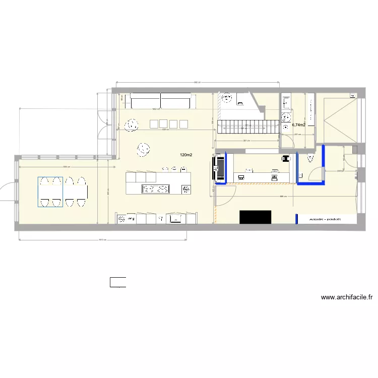 107version 3 plan rdc agencement eau gaz cuisine version 3. Plan de 