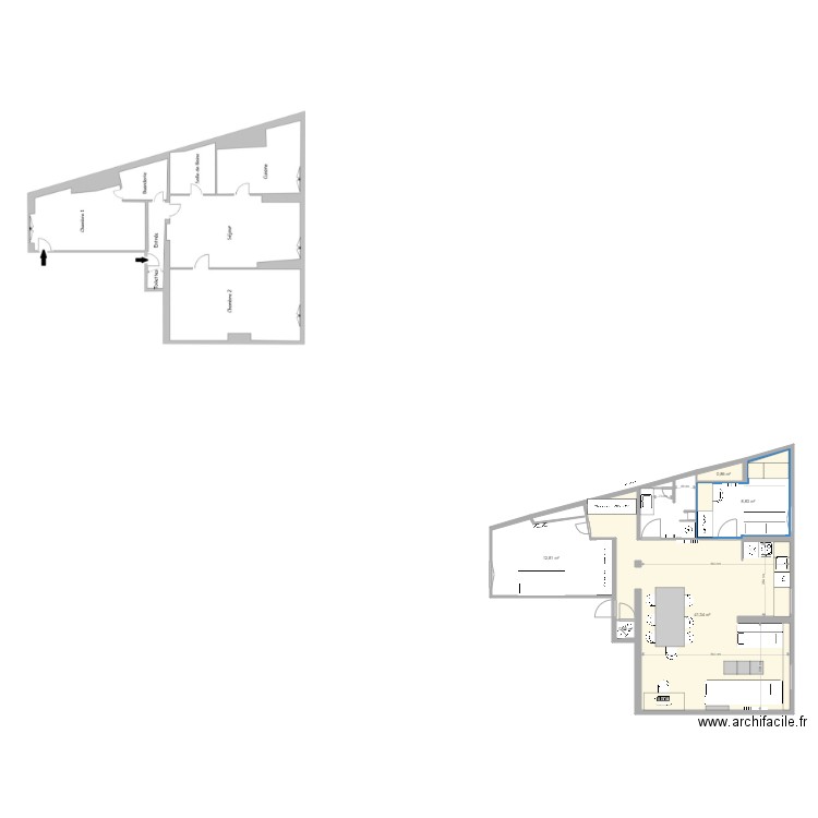 SAINT FIACRE 4. Plan de 0 pièce et 0 m2