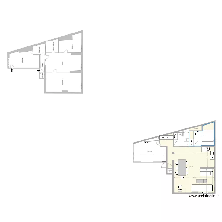 SAINT FIACRE 4. Plan de 