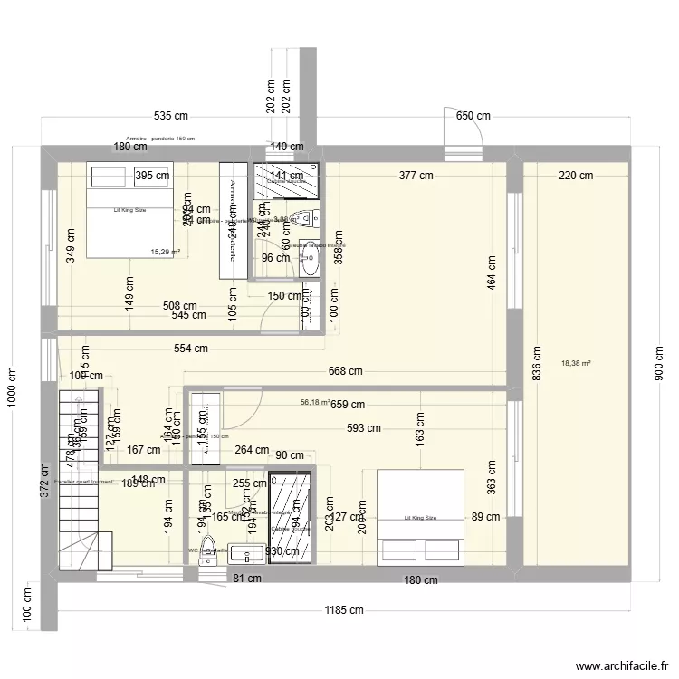 PP Plan Etage doublegarage 2. Plan de PP Plan Etage doublegarage 2. Plan de