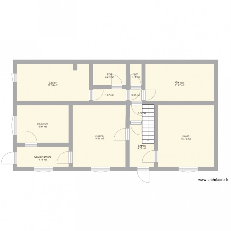 projet client. Plan de 0 pièce et 0 m2