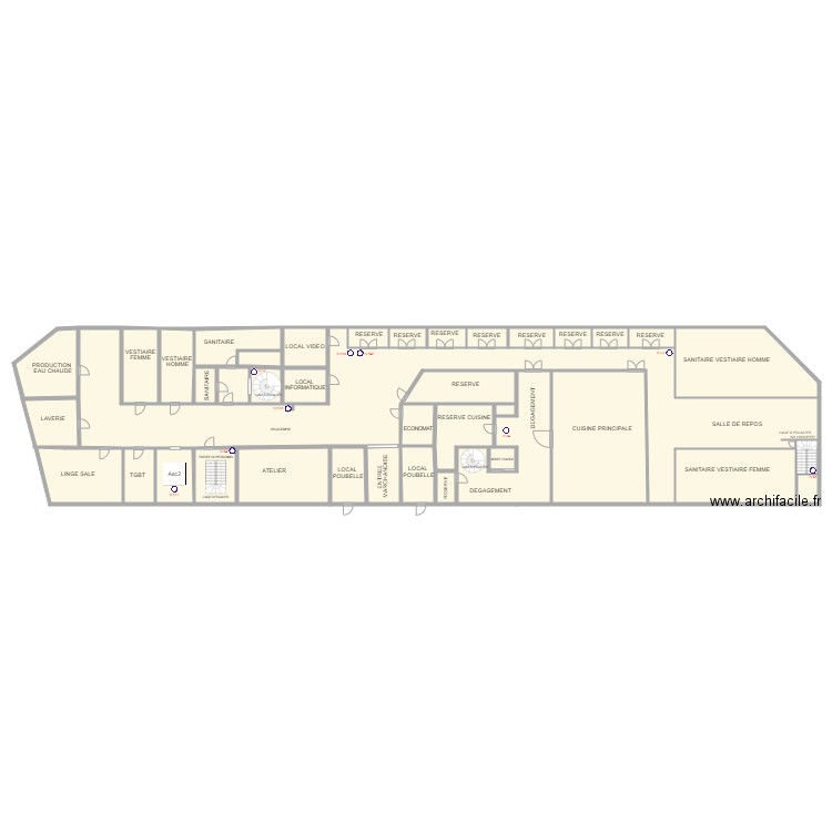 Plan Caméra Sous Sol MAJ. Plan de 0 pièce et 0 m2