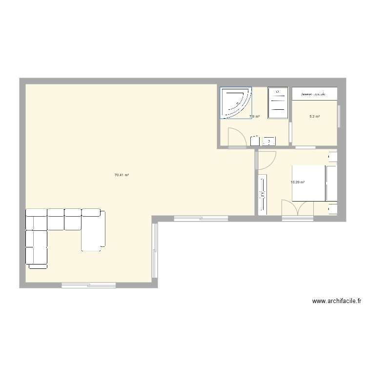 Projet1. Plan de 0 pièce et 0 m2