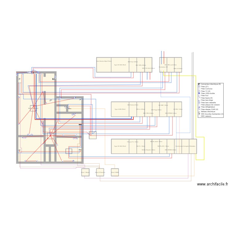 plan elec. Plan de 0 pièce et 0 m2