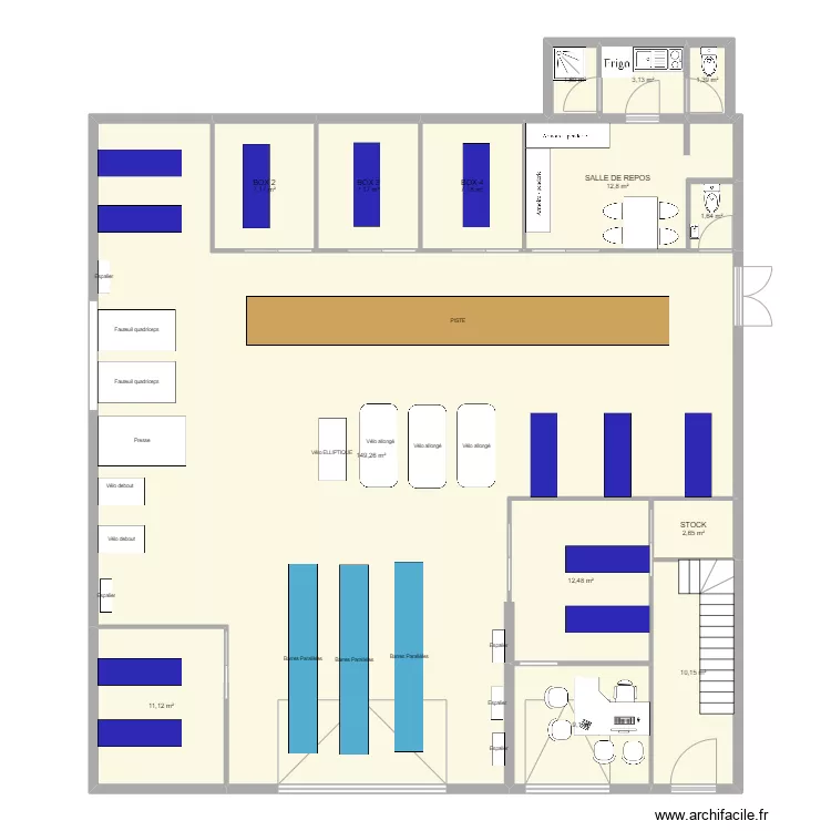 CAB GARAGE VERSION FULL KINE 4. Plan de 