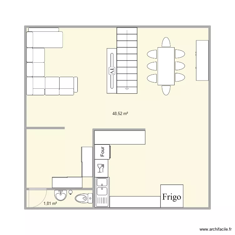 Projet Epernay KW. Plan de 