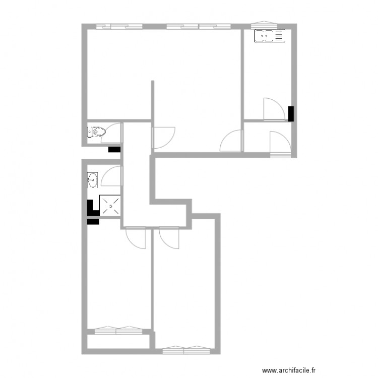 115 REUILLY LECOMTE. Plan de 0 pièce et 0 m2