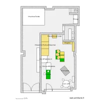 locale au potager solidaire avec meuble agencement final