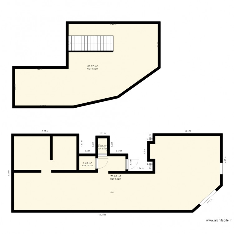 gerc clichy. Plan de 0 pièce et 0 m2