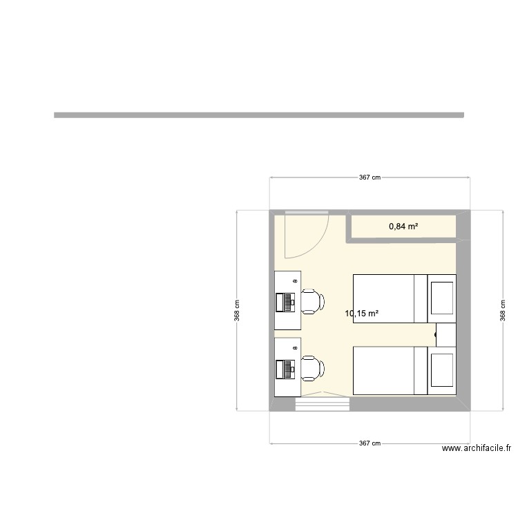 Chambre enfant. Plan de 0 pièce et 0 m2