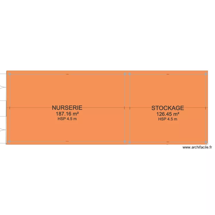 nurserie. Plan de nurserie. Plan de