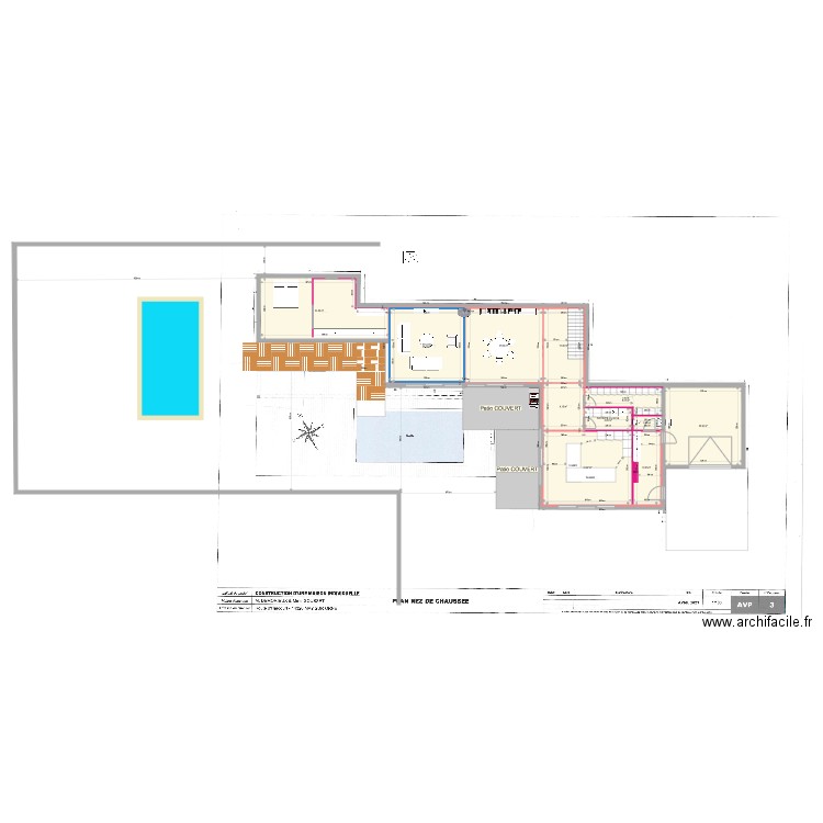 RDC NOVALIS. Plan de 0 pièce et 0 m2