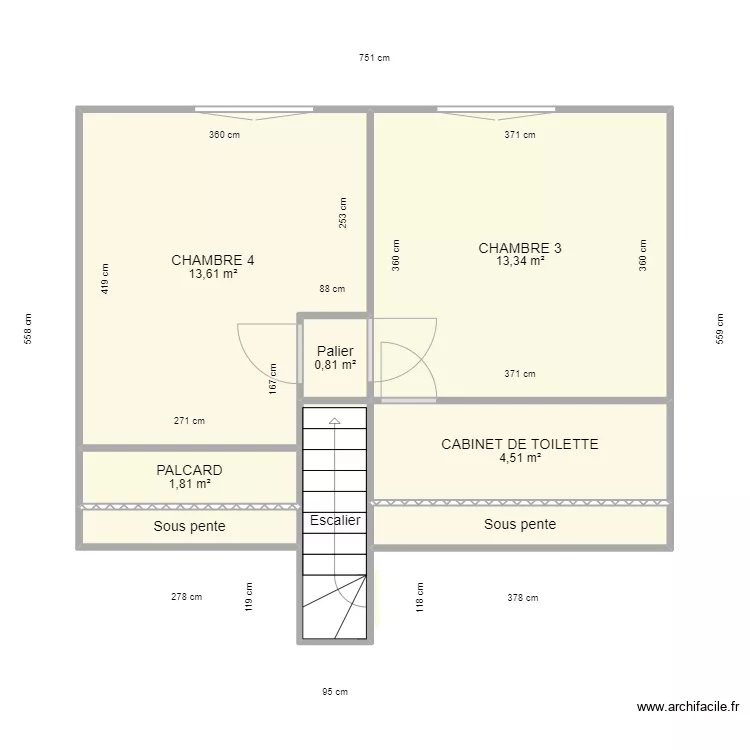 VASSEUR ETAGE. Plan de VASSEUR ETAGE. Plan de