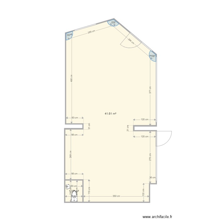 gretry 137. Plan de 0 pièce et 0 m2