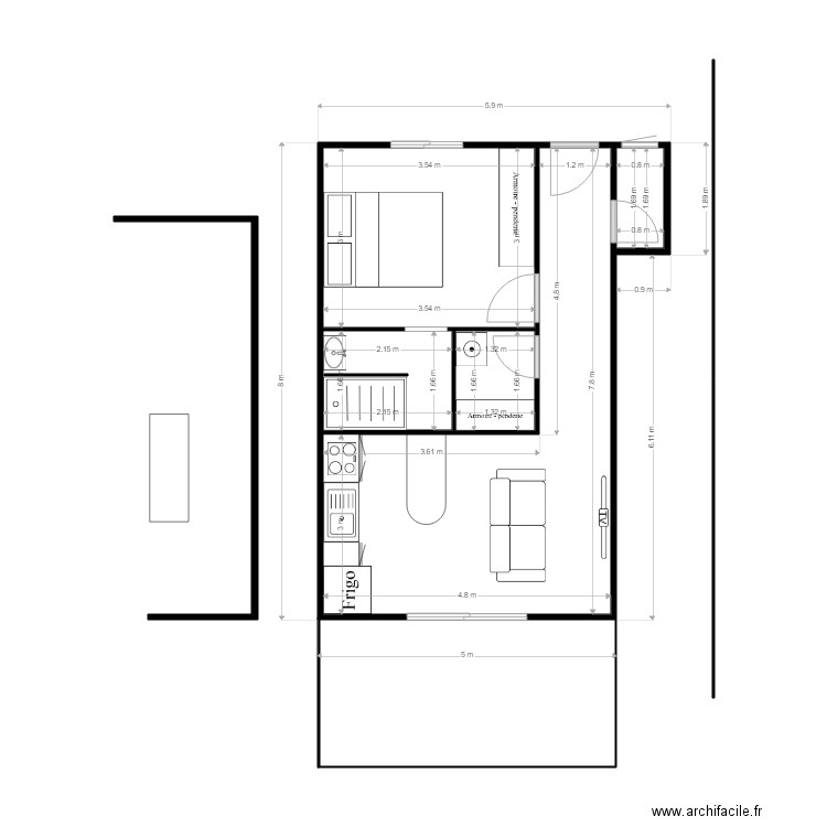 KATIVINECA. Plan de 0 pièce et 0 m2