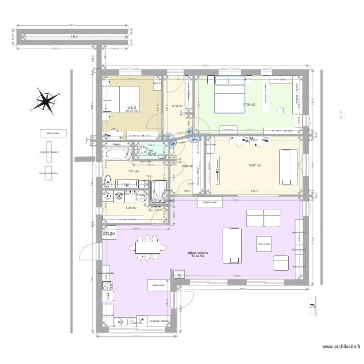 maison46. Plan de 0 pièce et 0 m2