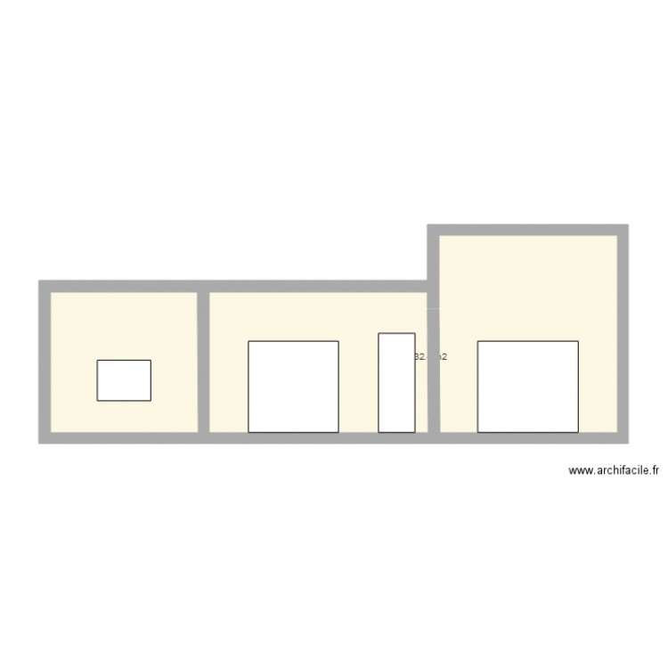 façade. Plan de 0 pièce et 0 m2