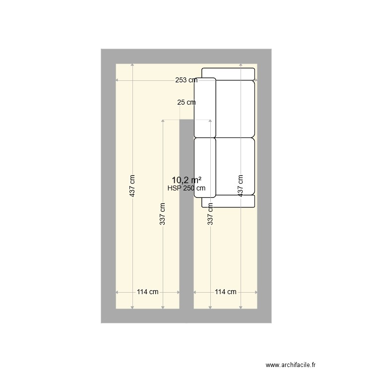 Escalier. Plan de 0 pièce et 0 m2