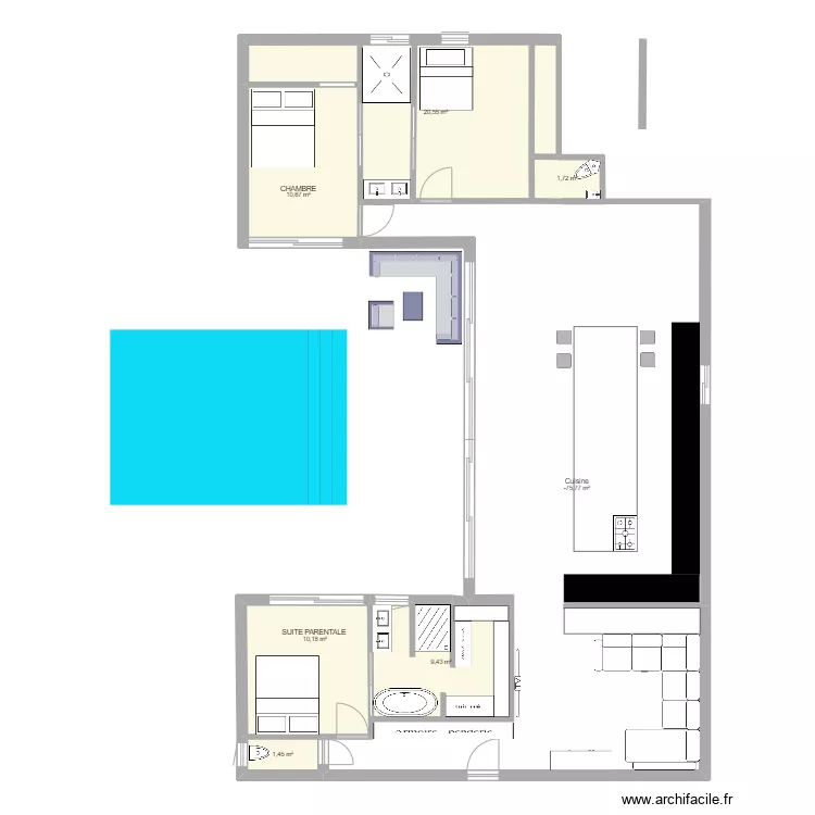 NOUVELLE MAISON 2023. Plan de 