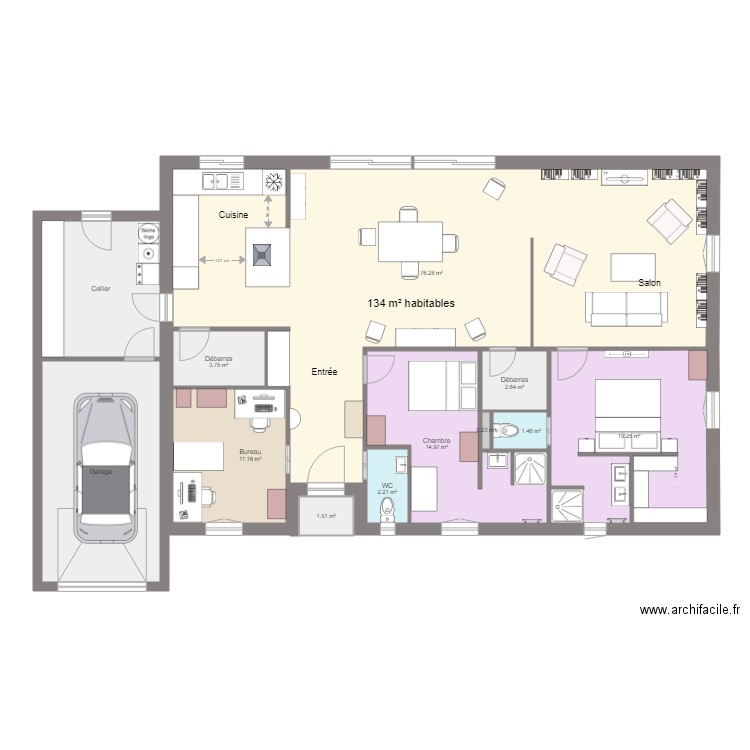 Maison 10 v7. Plan de 0 pièce et 0 m2