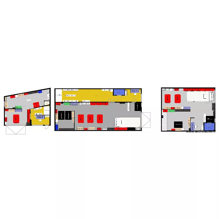 atelier 200 m2 ST BERTHEVIN. Plan de atelier 200 m2 ST BERTHEVIN. Plan de