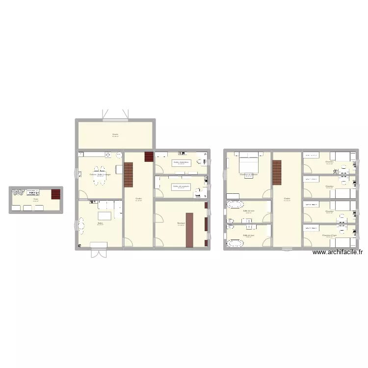 Boutique dnd. Plan de 