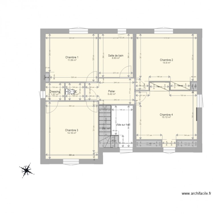 Maison Soisy V1. Plan de 0 pièce et 0 m2