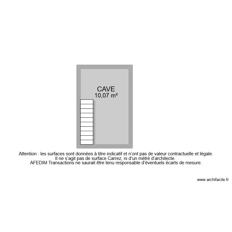 BI 6936 CAVE. Plan de 