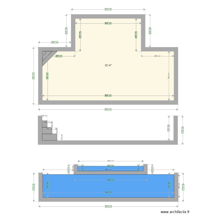 Plan 3. Plan de 0 pièce et 0 m2