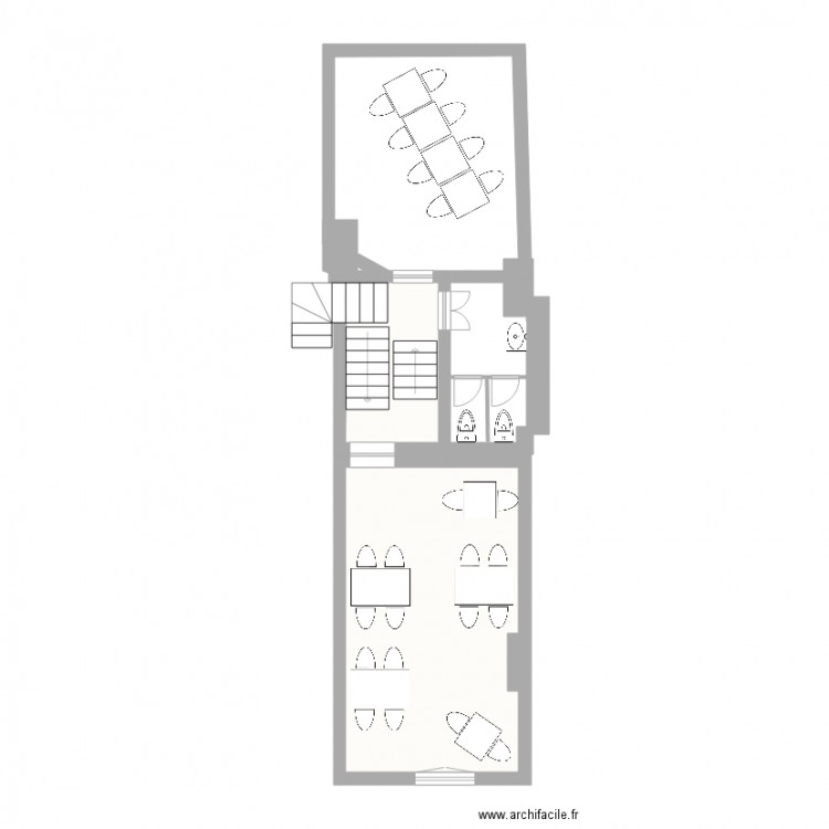 Plan La Parenthèse Etage 1. Plan de 0 pièce et 0 m2