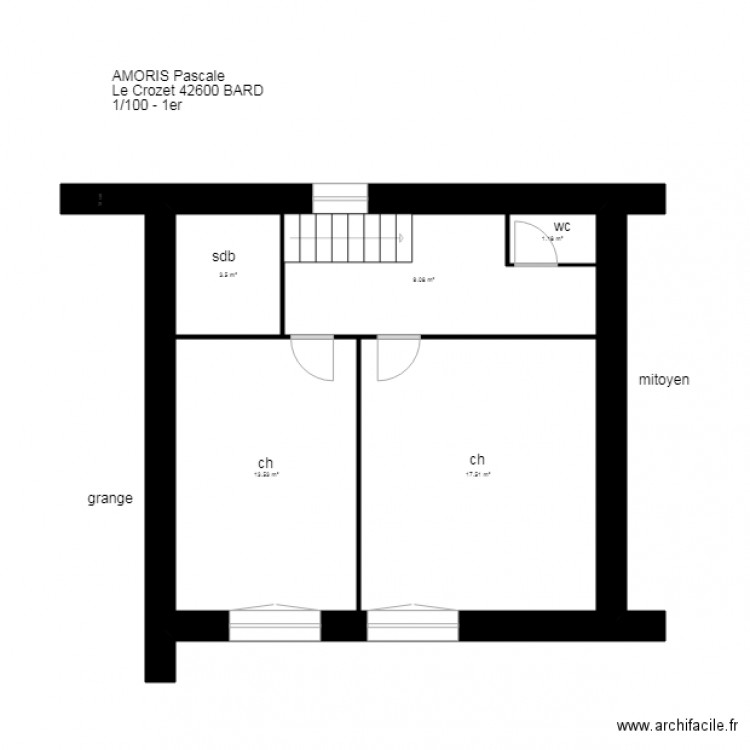 plan AMORIS Bard. Plan de 0 pièce et 0 m2