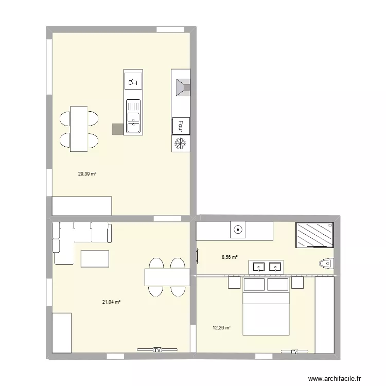 Appartement . Plan de Appartement . Plan de