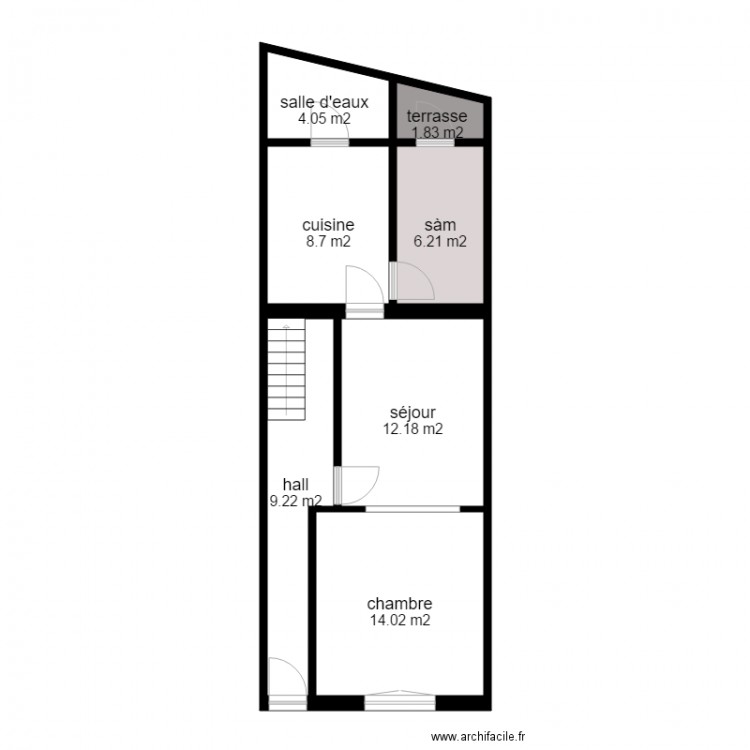 victor rauter. Plan de 0 pièce et 0 m2