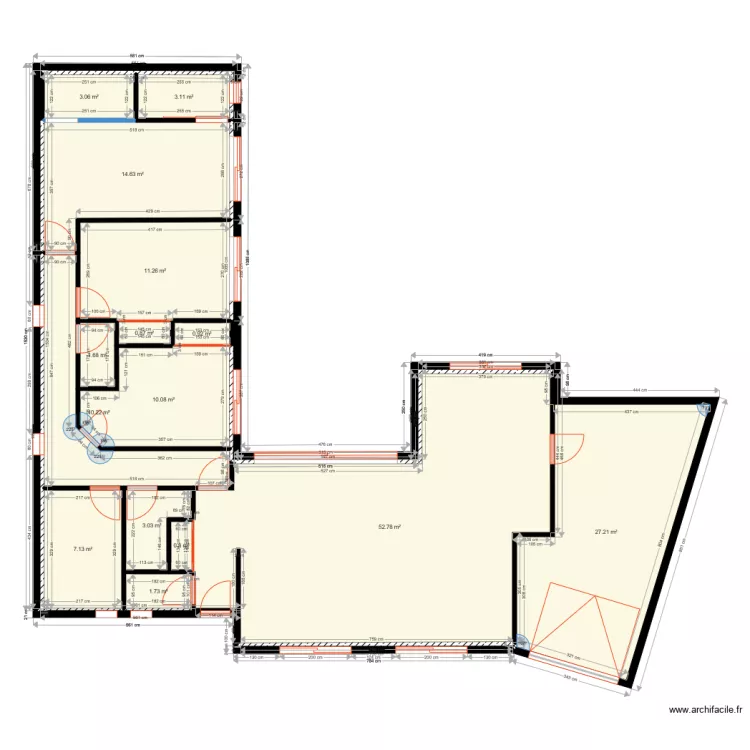 Lisle . Plan de 