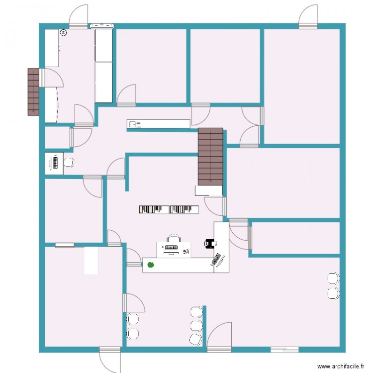 Clinique vétérinaire de Porticcio. Plan de 0 pièce et 0 m2