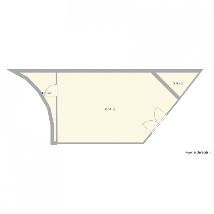Empty TUMI. Plan de 0 pièce et 0 m2