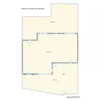 Plan des Castors ext&eacute;rieur RDC existant 