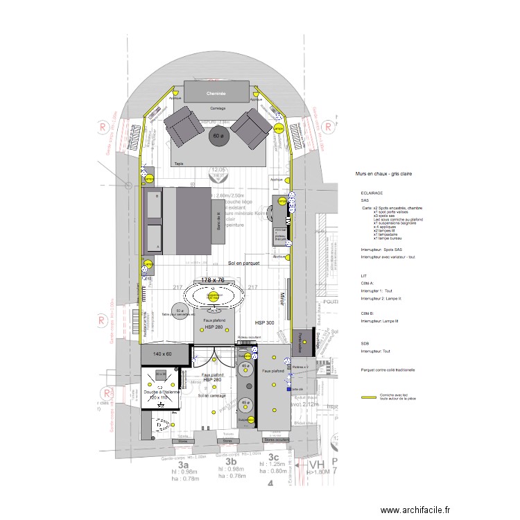 bed 1YZ1. Plan de 0 pièce et 0 m2