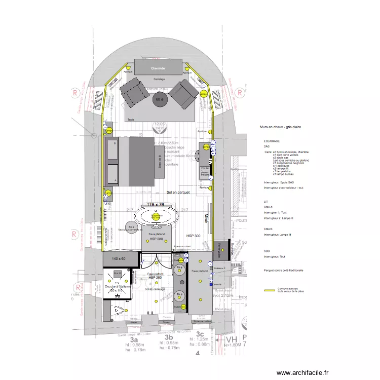 bed 1YZ1. Plan de bed 1YZ1. Plan de