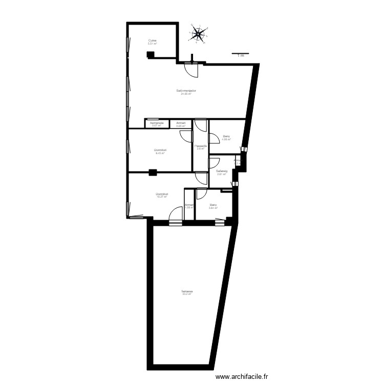 ED BERGUEDA II 1 1 EL TARTER. Plan de 0 pièce et 0 m2