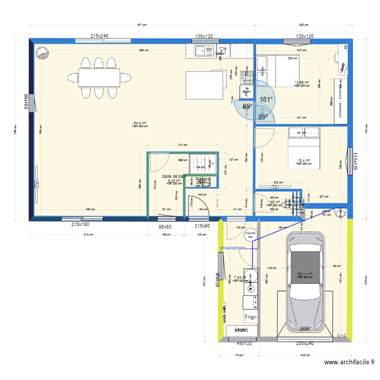 vue dessus accueillant 3. Plan de 0 pièce et 0 m2