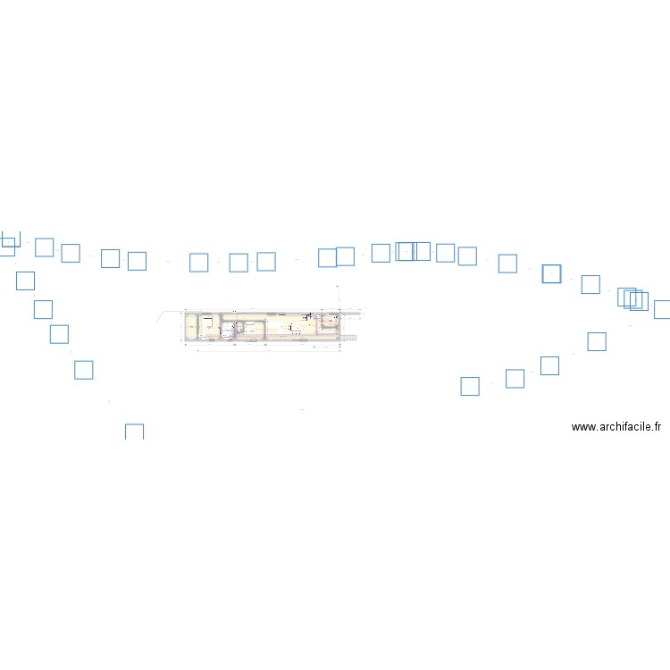 porcherie. Plan de 0 pièce et 0 m2