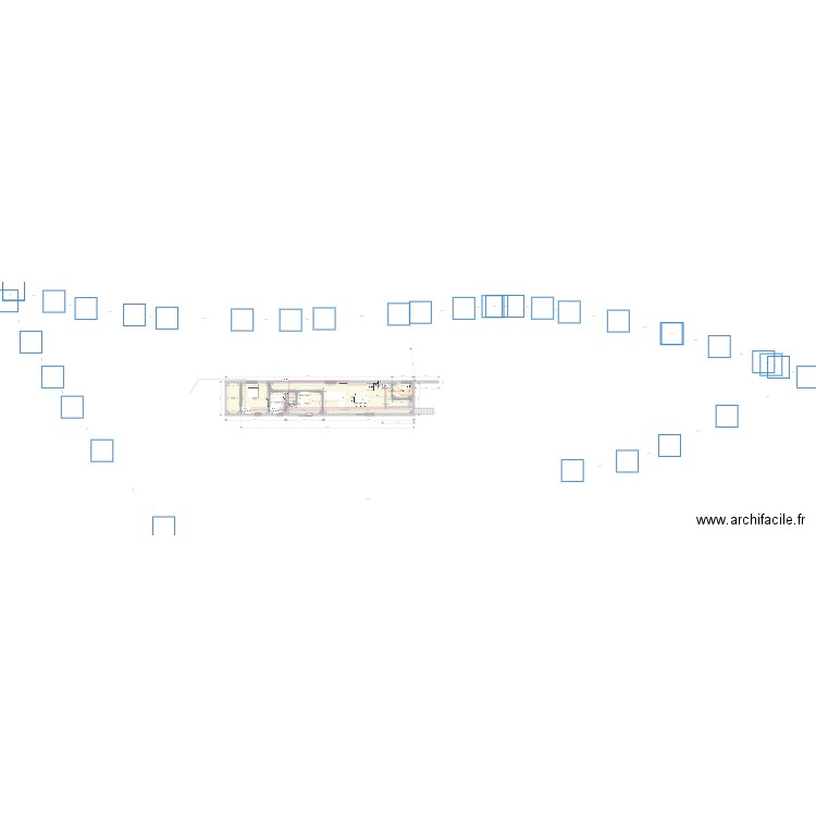 porcherie. Plan de 0 pièce et 0 m2