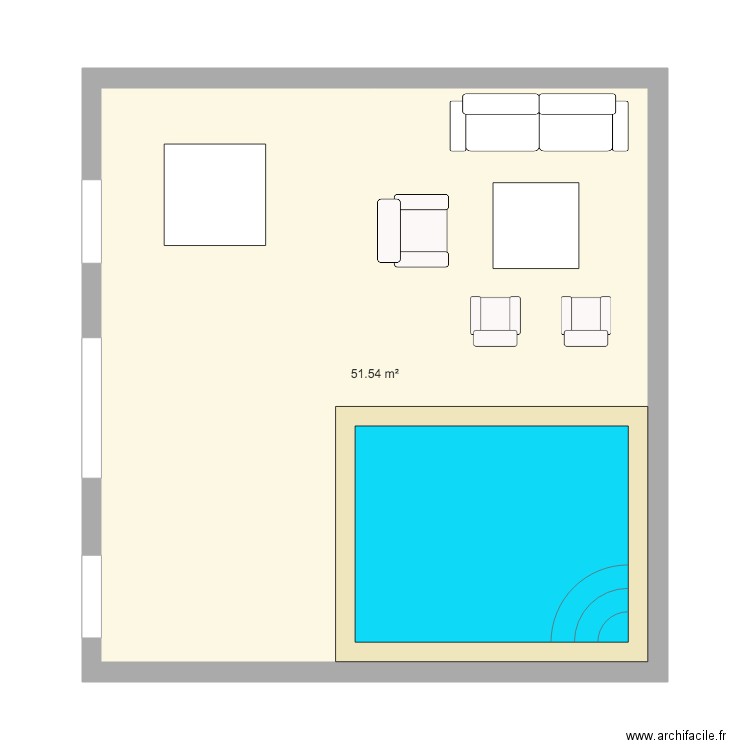 PROJET TERRASSE. Plan de 0 pièce et 0 m2