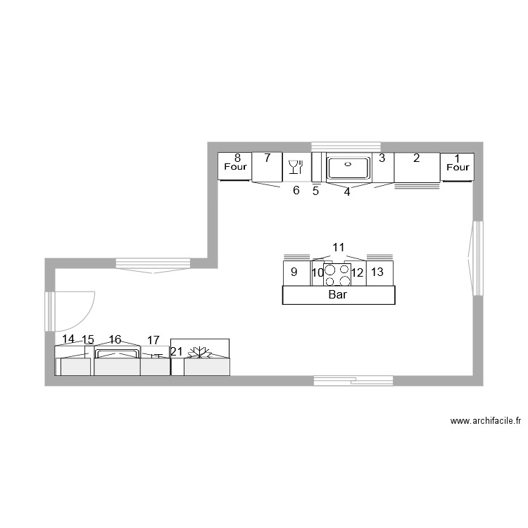 MAS des SANTONS. Plan de 0 pièce et 0 m2