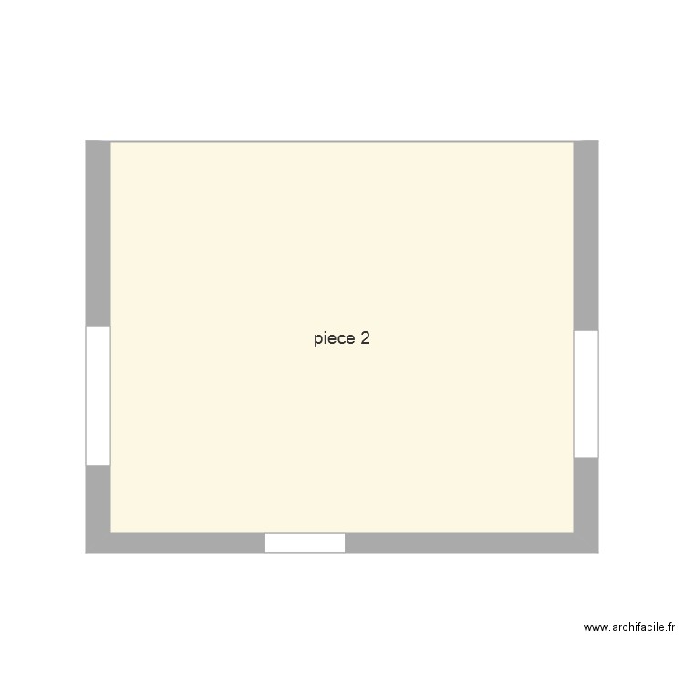 piece 2 bas. Plan de 0 pièce et 0 m2