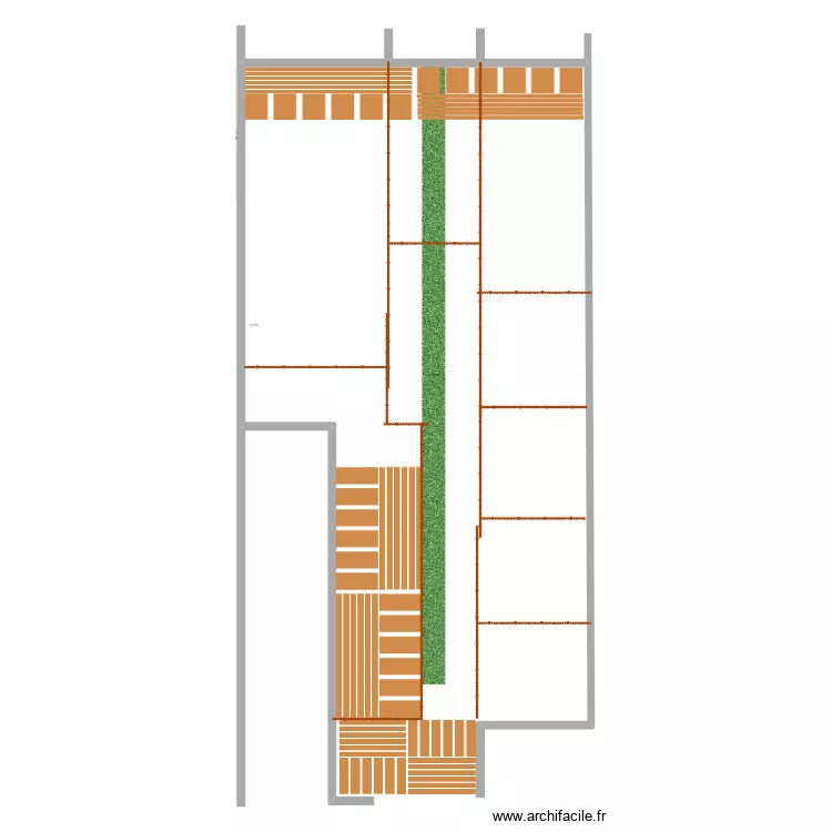 saujon. Plan de 