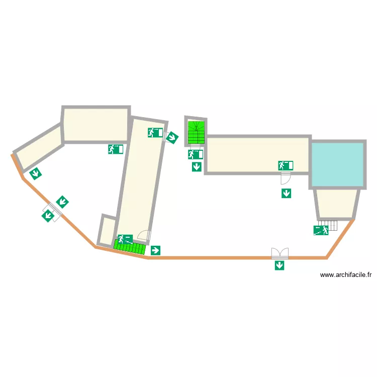Saint servais. Plan de 