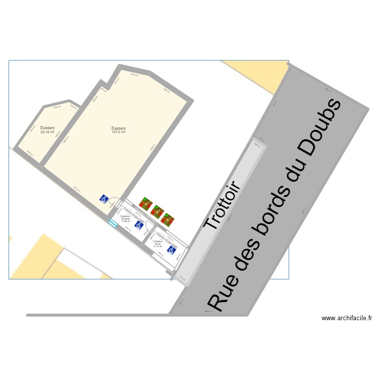 Bucher Saunières 2. Plan de 0 pièce et 0 m2