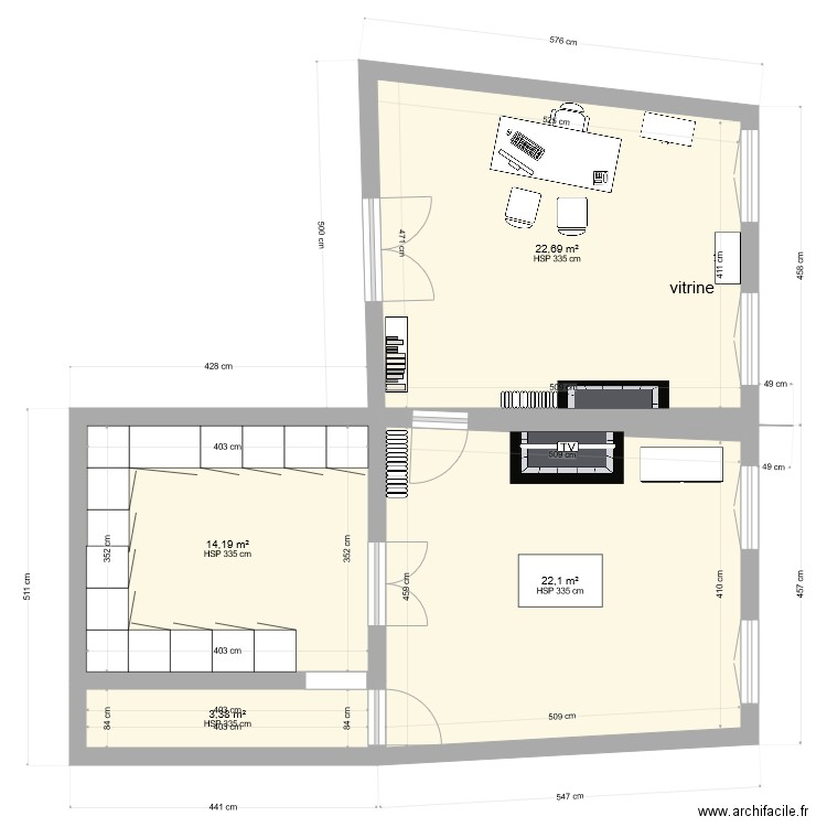 appart. Plan de 0 pièce et 0 m2